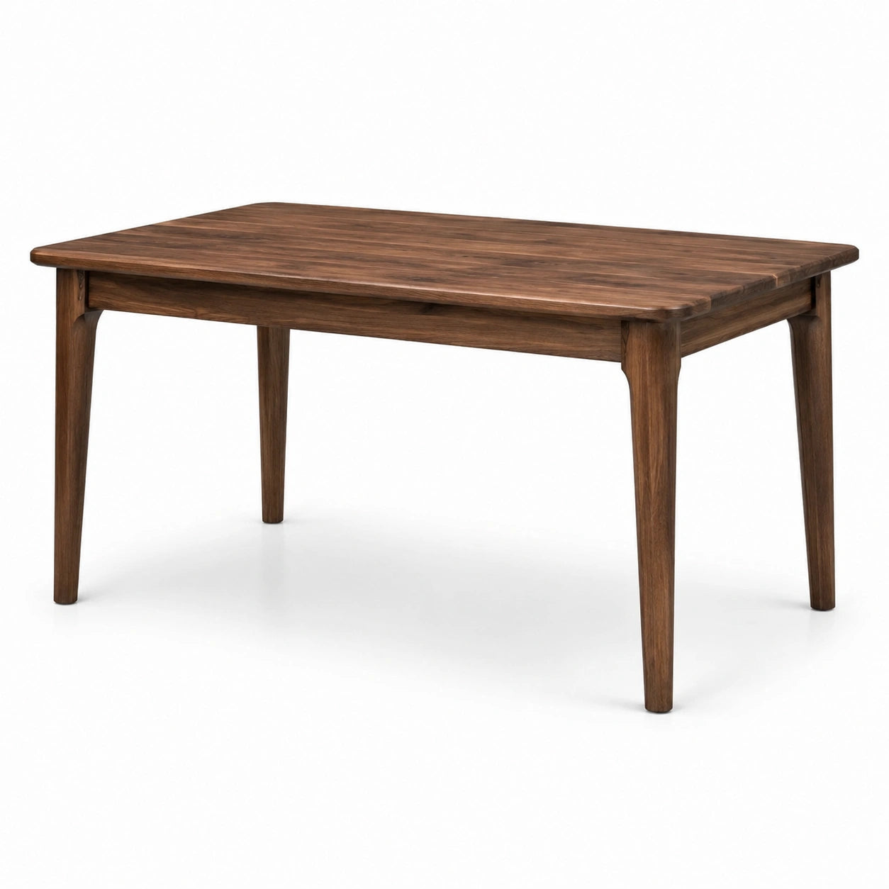 Table rectangulaire en bois de noyer 140 cm
